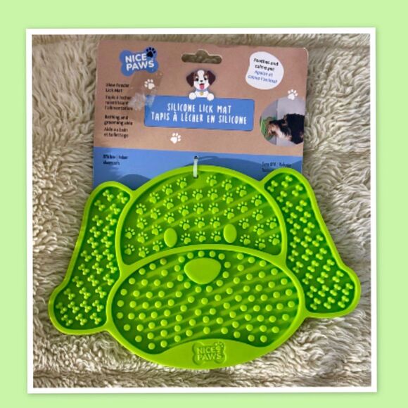 Nice Paws SILICONE LICK MAT - New - Picture 1 of 1